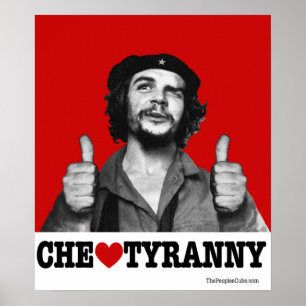 Che Guevara - affisch för Che hjärtaTyranny