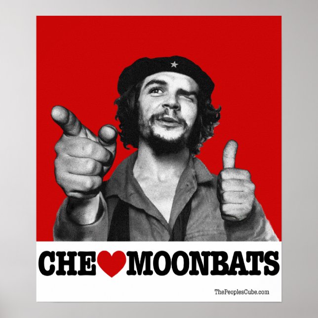 Che Guevara - Che Heart Moonbats Poster (Framsidan)