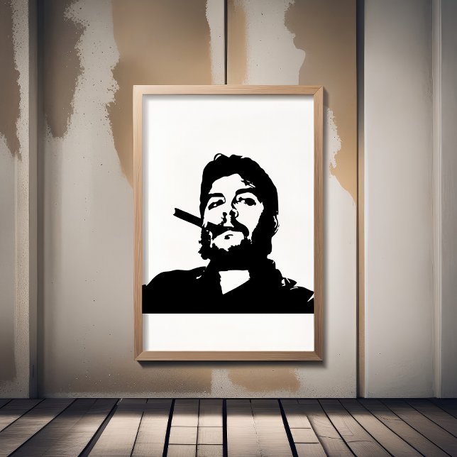 Che Guevara, Comandante, Revolution, Kuba, Havanna Fototryck (Skapare uppladdad)