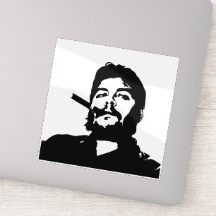 Che Guevara, Comandante, Revolution, Kuba, Havanna Klistermärken