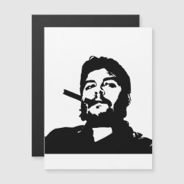 Che Guevara, Comandante, Revolution, Kuba, Havanna Magnetisk Inbjudningskort