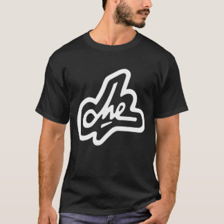 Che Guevara häfte på svart Tee Shirt