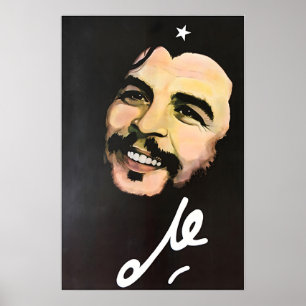 Che Guevara konst kubansk tryck Kuba affisch