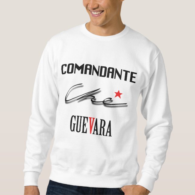 Che Guevara Långärmad Tröja (Framsida)