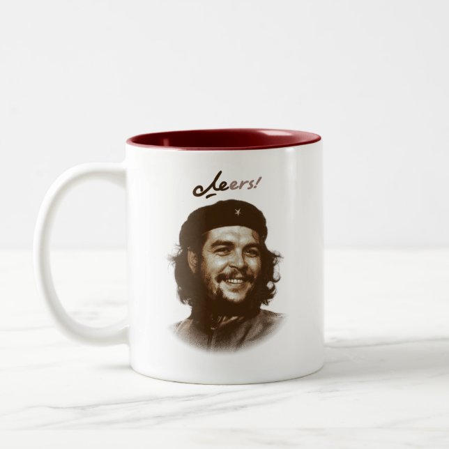 Che Guevara leende "jubel ", Två-Tonad Mugg (Vänster)
