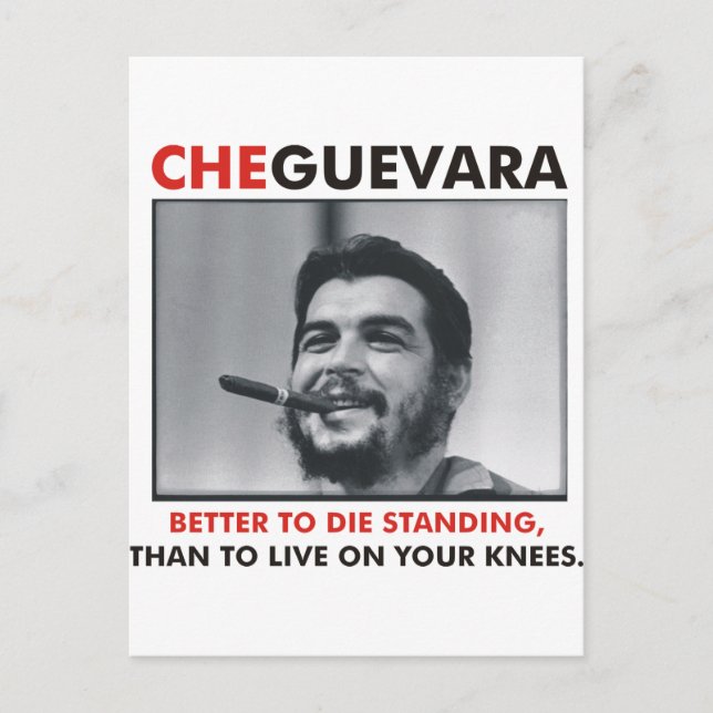 Che Guevara Products & Design! Vykort (Framsida)