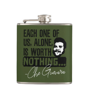 Che Guevara Quote - Varje Ensam är värd ingenting Fickplunta