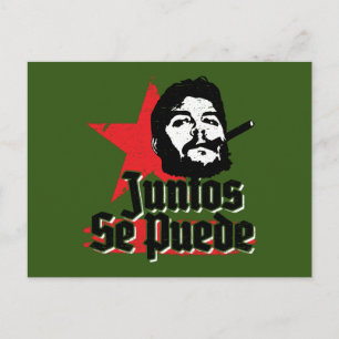 Che Guevara Revolutionärt Citat Juntos Se Puede Vykort