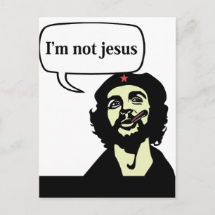 Che guevara tecknad vykort! vykort