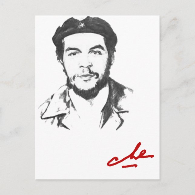 Che Guevara Vykort (Framsida)