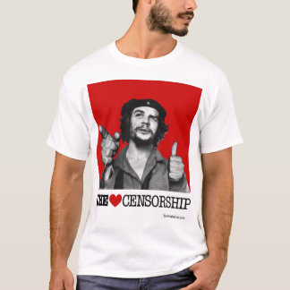Che hjärtacensur t-shirt