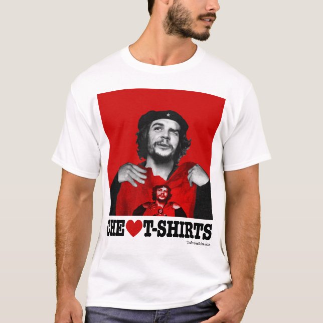 Che hjärtaT-tröja Tee Shirt (Framsida)