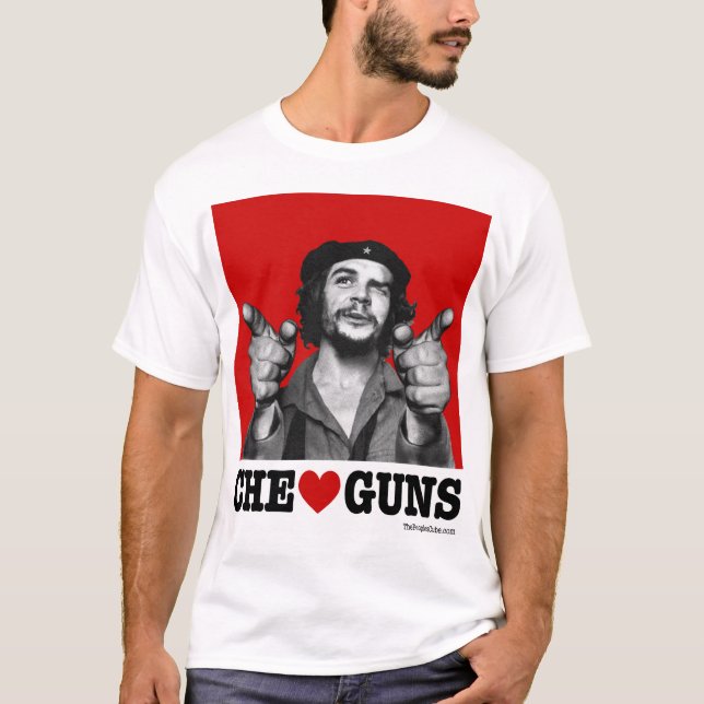 Che hjärtavapen t-shirt (Framsida)