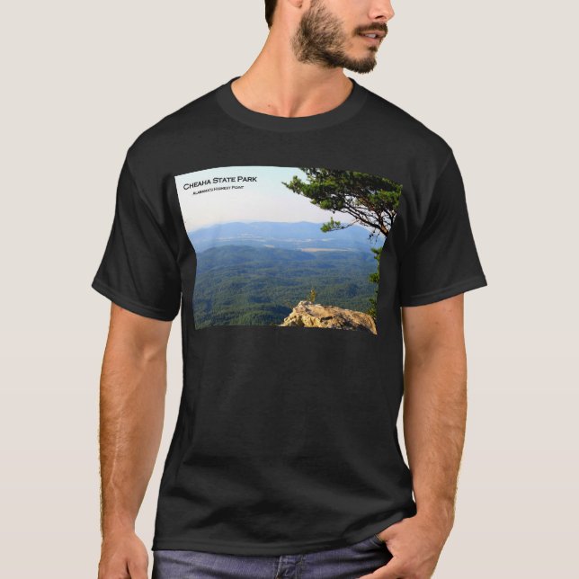 CHEAHA-DELSTATSPARK - HÖGSTA ALABAMA PEKAR T SHIRT (Framsida)