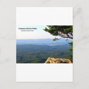 CHEAHA STATE PARK - ALABAMAS HÖGSTA PUNKT VYKORT