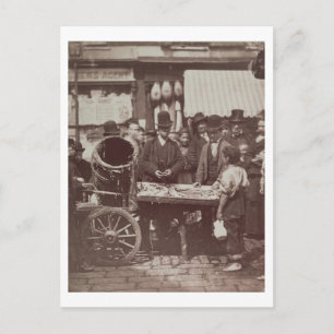 Cheap Fish of St. Giles, from 'Street Life in Lond Vykort