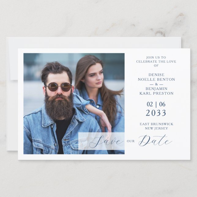 Cheap Whimsy Bliss Blue Jeans Inspired Photo QR (Framsida)