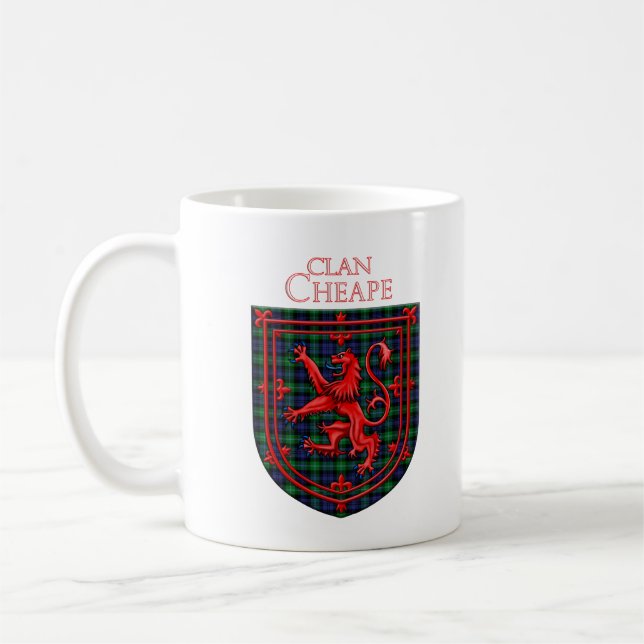 Cheape of Torosay Tartan Scottish Play Kaffemugg (Vänster)
