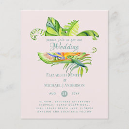 Cheapest Tropical Lövs Bröllop Luau Reception