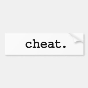 cheat. bildekal