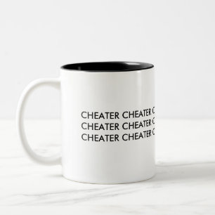 CHEATER Två-Tonad MUGG