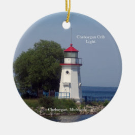 Cheboygan Crib Light-ornament Julgransprydnad Keramik