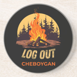 Cheboygan Michigan Läggerbål Underlägg