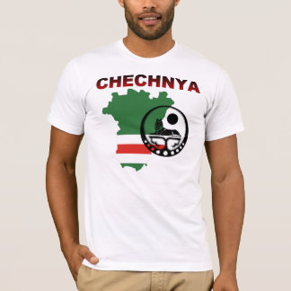Chechnya + Map + Gerb T-shirt