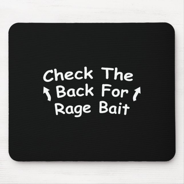 Check Back For Rage Bait Funny Meme Gift  Musmatta (Framsidan)