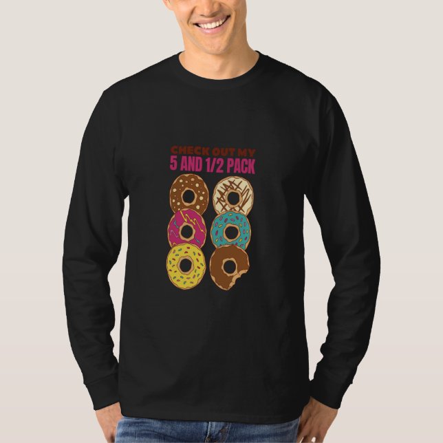 Check Out My Six Pack Donut  1 T Shirt (Framsida)