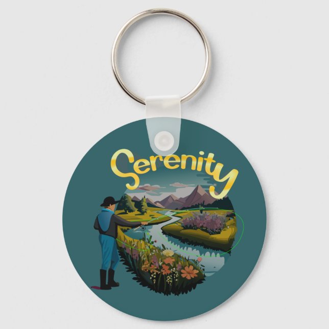 Checka av felsökning i nyckelkedjan Mountain Strea Nyckelring (Framsida)