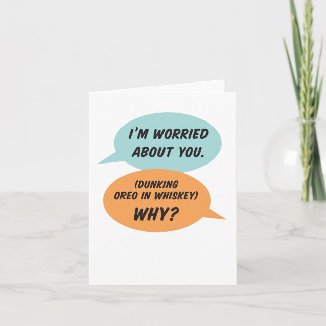 Checka in på Friend Funny Pandemic Hälsning Kort (Framsida)