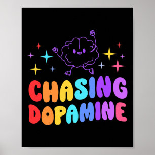 Checka med dopamin Mental Health Aesthetic Poster