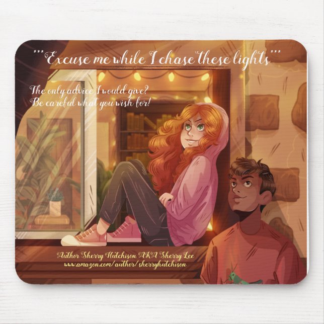 Checka ut de här Ljusen unikt Musmatta (Framsidan)