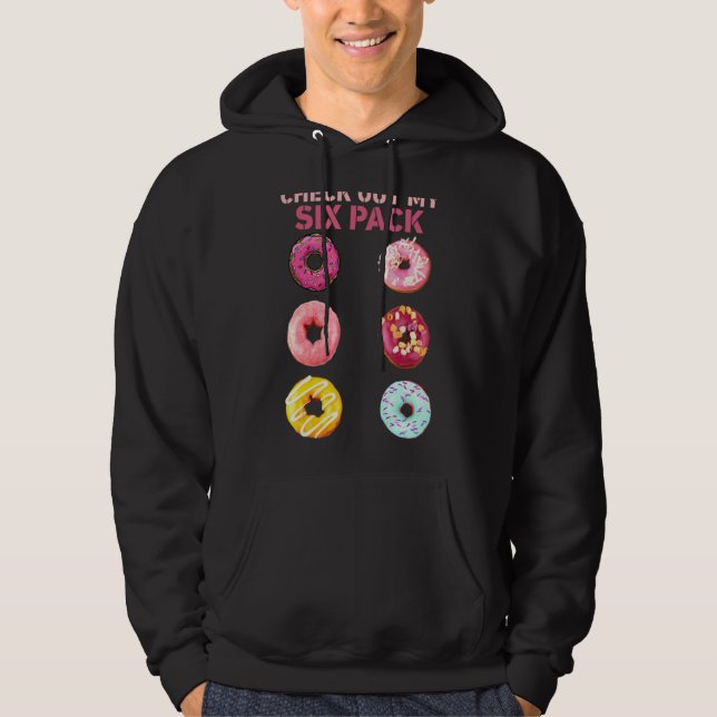 Checka ut min 6-pack-donut hoodie (Framsida)