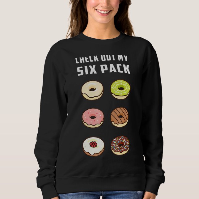 Checka ut min 6-pack-donutlösarresolution t shirt (Framsida)