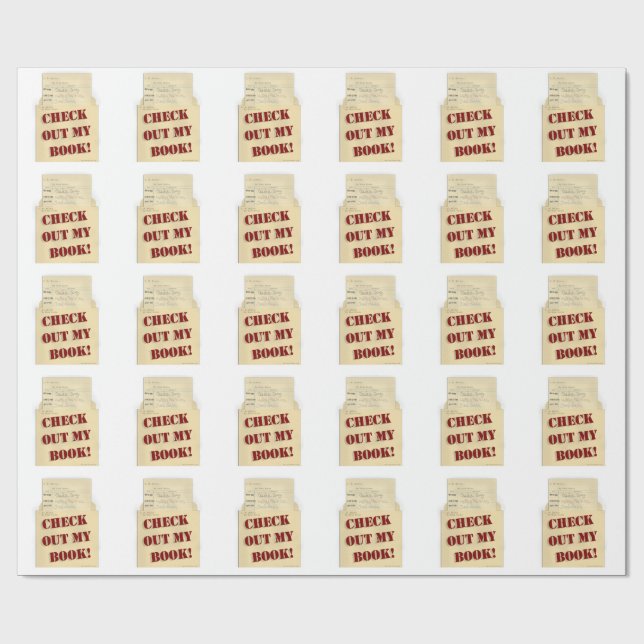 Checka ut min författarLogotyp för Bok Presentpapper (Platt)