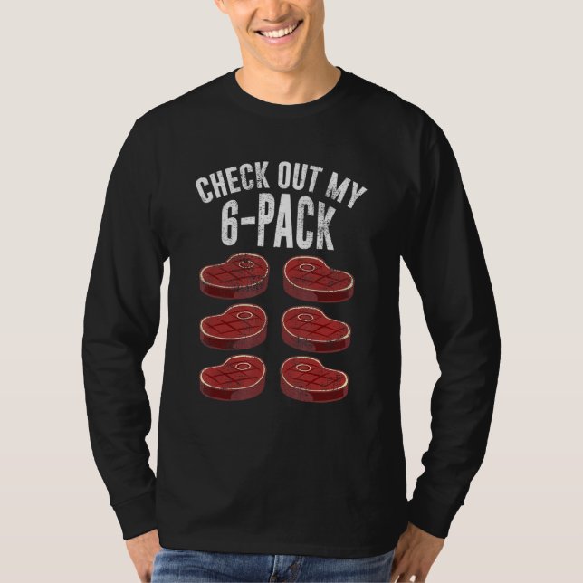 Checka ut min sex-pack-station t shirt (Framsida)
