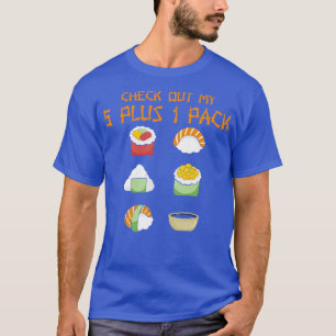 Checka ut min sexpack 5+1-pack sushi t shirt