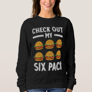 Checka ut min sexpack-burgare-grafik t shirt