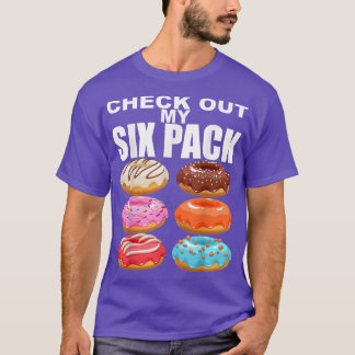 Checka ut min Si Pack Donut Funny Gym T Shirt