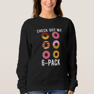 Checka ut mitt 6 paket Donuts Fitness Gym Weightli T Shirt