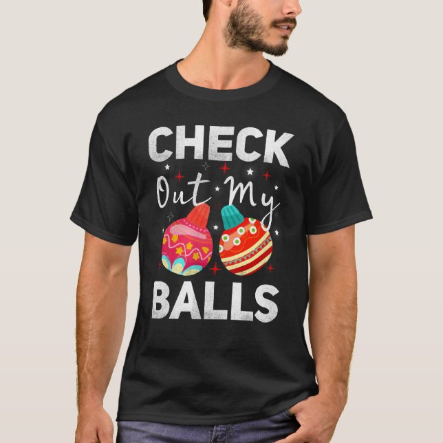 Checka ut mitt Bollar, jul T Shirt (Framsida)