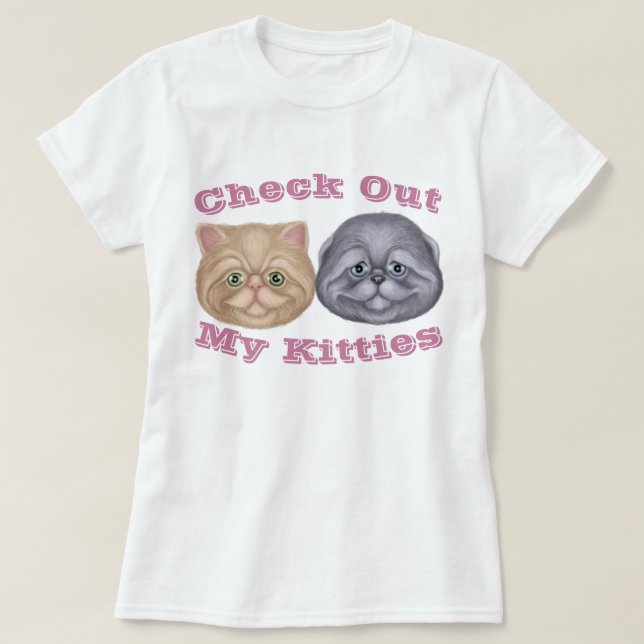 Checka ut mitt Kattunge T-Shirt (Design framsida)