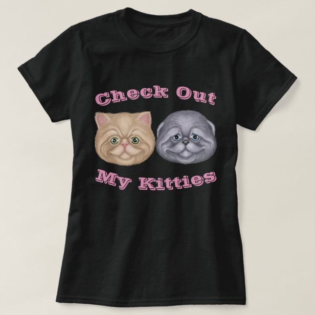 Checka ut mitt Kattunge T Shirt (Design framsida)