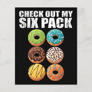 Checka ut mitt sexpaket Donut Shirt - Funny Gym Sh