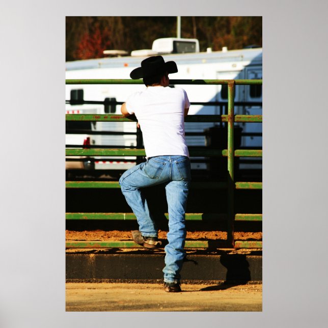 Checka ut stängslet poster (Framsidan)