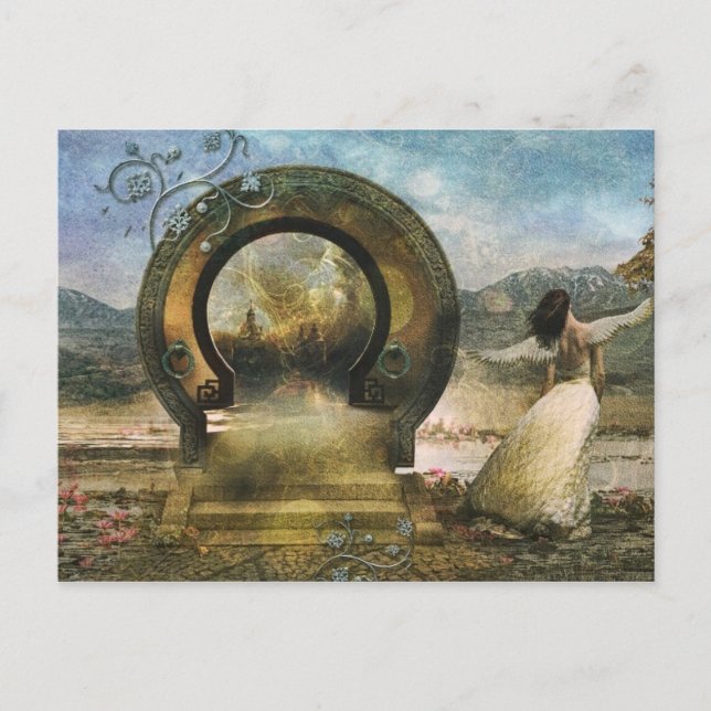 Checka ut visitkort vykort (Framsida)