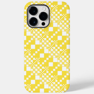 Checkar, checkar in Lemon Gult and White