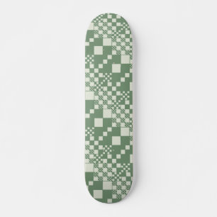 Checkat, Incheckning av Grönt Mini Skateboard Bräda 18,5 Cm